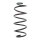 Suspension Spring front axle coil spring Ø 142 mm KYB for e.g. VW PASSAT