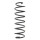 Suspension Spring front axle coil spring Ø 145 mm KYB for VOLVO 850 and others