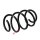 Suspension Spring front axle coil spring KYB suitable for e.g. AUDI TT