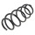 Fahrwerksfeder Vorderachse Schraubenfeder KYB für u.a. FORD FIESTA