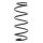 Suspension Spring front axle coil spring KYB IAM-Expertise for MAZDA 2
