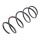 Suspension Spring front axle coil spring Ø 149 mm KYB for e.g. MB C-CLASS