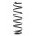 Suspension Spring rear axle coil spring Ø 110 mm KYB for e.g. VW BORA