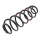 Suspension Spring rear axle coil spring Ø 110 mm KYB for e.g. VW BORA