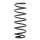 Suspension Spring rear axle coil spring Ø 111 mm KYB for DAEWOO MATIZ and others