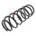 Suspension Spring rear axle coil spring Ø 111 mm KYB for DAEWOO MATIZ and others