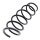 Fahrwerksfeder Hinterachse Schraubenfeder Ø 138 mm KYB für u.a. FORD MONDEO