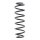 Suspension Spring rear axle coil spring Ø 109 mm KYB for e.g. VW BORA