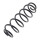 Suspension Spring rear axle coil spring Ø 110 mm KYB for PEUGEOT 307 and others