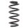 Suspension Spring rear axle coil spring KYB suitable for e.g. AUDI TT