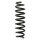 Suspension Spring rear axle coil spring KYB IAM-Expertise for BMW 1 Series