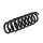 Suspension Spring rear axle coil spring KYB IAM-Expertise for BMW 1 Series