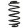 Suspension Spring rear axle coil spring Ø 142 mm KYB for SAAB 9-3