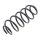 Suspension Spring rear axle coil spring KYB suitable for FIAT BRAVO