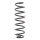Suspension Spring rear axle coil spring Ø 103 mm KYB for AUDI A2