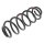Suspension Spring rear axle coil spring Ø 114 mm KYB for e.g. AUDI A3