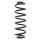Suspension Spring rear axle coil spring Ø 116 mm KYB for SEAT TOLEDO