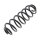 Suspension Spring rear axle coil spring Ø 118 mm KYB for e.g. VW PASSAT