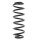 Suspension Spring rear axle coil spring Ø 111 mm KYB for e.g. SKODA OCTAVIA