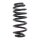 Suspension Spring rear axle coil spring Ø 172 mm KYB for LAND ROVER DISCOVERY