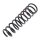 Suspension Spring front axle coil spring Ø 119 mm KYB for e.g. ALFA ROMEO 147