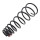 Suspension Spring Front Axle Ø 149 mm KYB for NISSAN PRIMERA and others