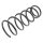 Suspension Spring Rear Axle Ø 140 mm KYB for TOYOTA COROLLA and others