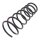 Suspension Spring Rear Axle Ø 140 mm KYB for TOYOTA CARINA and others