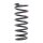 Suspension Spring rear axle coil spring Ø 115 mm KYB for NISSAN PRIMERA