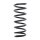 Suspension Spring rear axle coil spring Ø 113 mm KYB for e.g. NISSAN PRIMERA