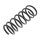 Suspension Spring rear axle coil spring Ø 113 mm KYB for e.g. NISSAN PRIMERA