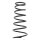 Suspension Spring rear axle coil spring Ø 153 mm KYB for TOYOTA COROLLA