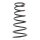 Suspension Spring rear axle coil spring Ø 149 mm KYB for TOYOTA COROLLA