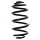 Suspension Spring rear coil spring KYB suitable for e.g. OPEL ASTRA