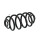 Suspension Spring rear coil spring KYB suitable for e.g. OPEL ASTRA