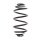 Suspension Spring rear coil spring Ø 146 mm KYB for e.g. OPEL ASTRA