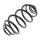 Suspension Spring rear coil spring Ø 146 mm KYB for e.g. OPEL ASTRA