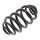 Suspension Spring rear coil spring Ø 158 mm KYB for e.g. VW TRANSPORTER