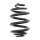 Suspension Spring rear coil spring Ø 160 mm KYB for e.g. VW TRANSPORTER