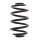 Suspension Spring rear coil spring Ø 127 mm KYB for RENAULT CLIO