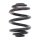 Suspension Spring rear coil spring Ø 151 mm KYB for e.g. MB VITO