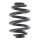 Suspension Spring rear coil spring Ø 152 mm KYB for e.g. MB VITO