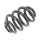 Suspension Spring rear coil spring Ø 152 mm KYB for e.g. MB VITO