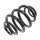 Suspension Spring rear coil spring Ø 152 mm KYB for e.g. RENAULT KANGOO