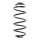 Suspension Spring rear coil spring Ø 152 mm KYB for RENAULT ESPACE