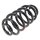 Suspension Spring rear coil spring Ø 131 mm KYB suitable for ROVER 75