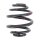Suspension Spring rear coil spring Ø 152 mm KYB suitable for AUDI TT