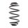 Suspension Spring rear coil spring Ø 147 mm KYB for e.g. OPEL ZAFIRA