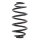 Suspension Spring rear coil spring Ø 140 mm KYB for e.g. OPEL ZAFIRA