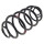 Rear Suspension Spring Coil Spring Ø 146 mm KYB for OPEL ASTRA